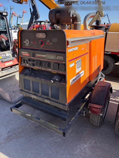 2021 Lincoln Electric Vantage 549X Ready Pak 3, ORANGE (includes trailer, cable rack, fender light kit)