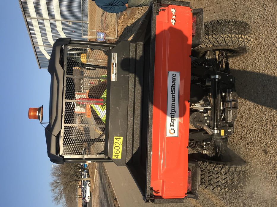 2019 Kubota RTV-XG850WL-H 4wd Utility Cart, Gas, 2 Seat, LED Strobe, Windshield Tempered Glass, Plastic Canopy, Wire Harness Kit, Backup Alarm