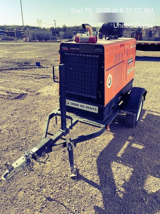 2021 Lincoln Electric Vantage 549X Ready Pak 3, ORANGE (includes trailer, cable rack, fender light kit)