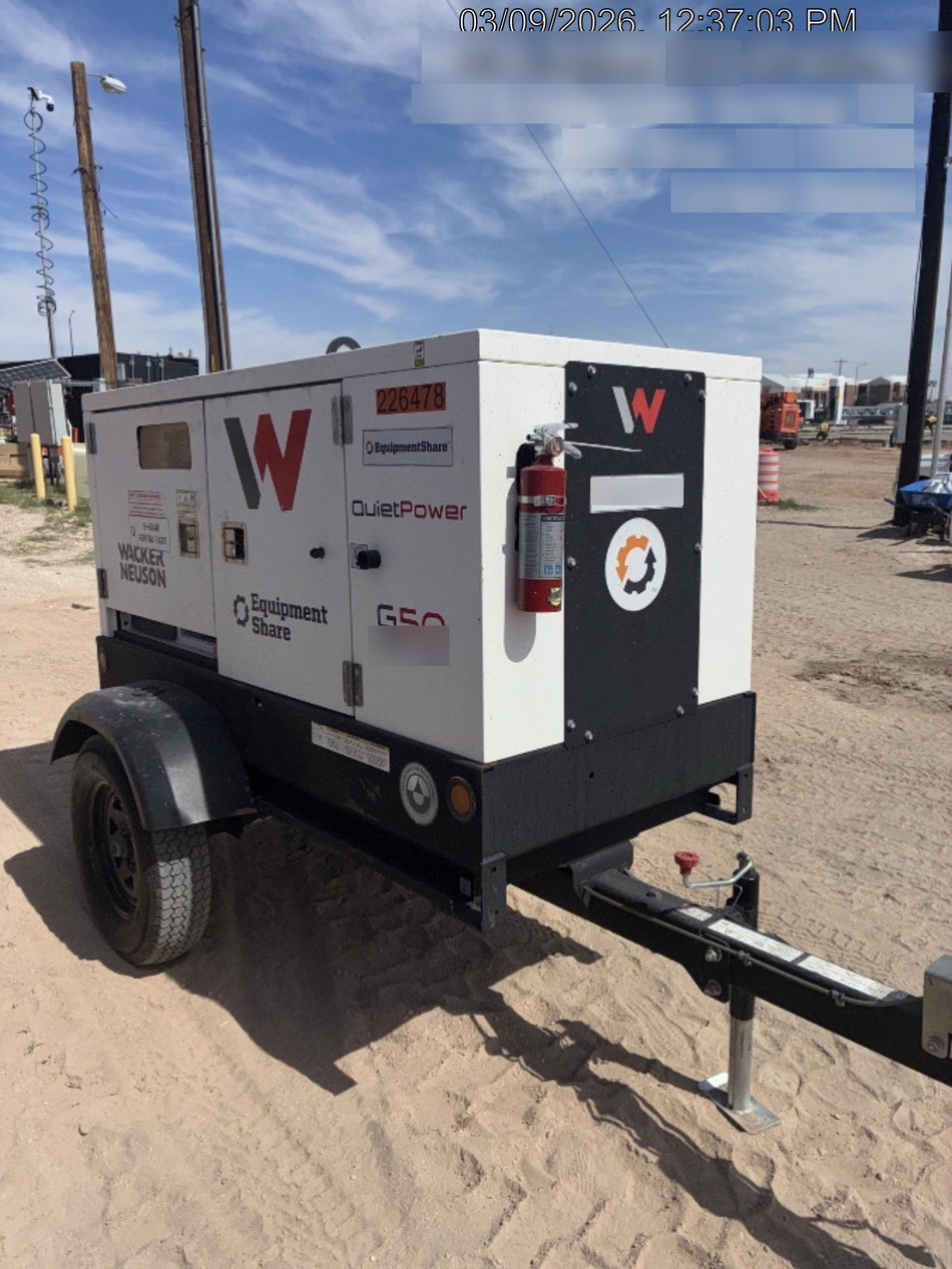 2022 WACKER NEUSON G50