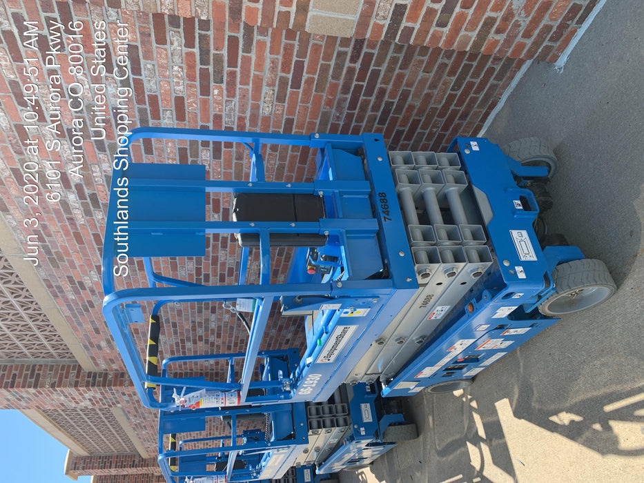 2020 Genie GS-1930 Fixed rails with chain entry gate - Pre A92.20