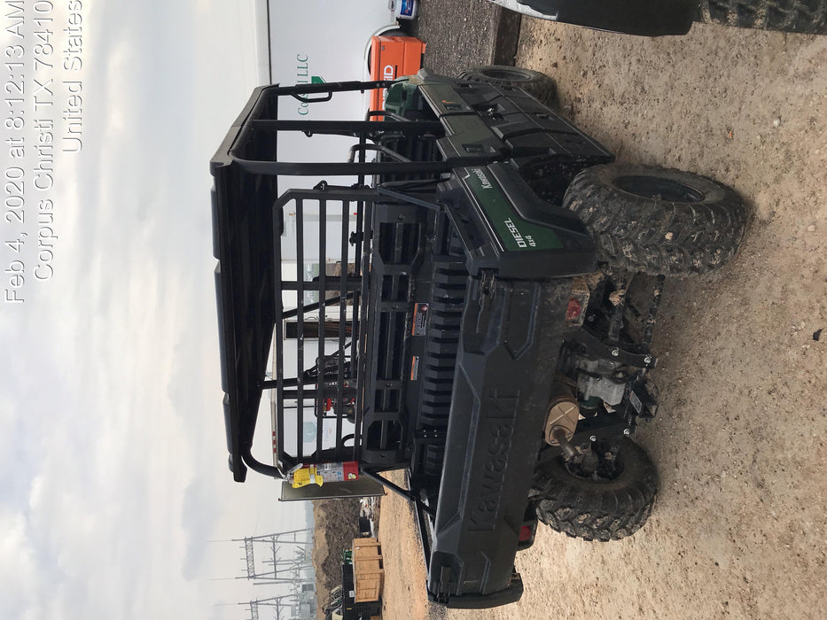 2019 Kawasaki Mule PRO-DXT Standard Options, Backup Alarm, Beacon, Plastic Hard Top, Poly Windshield, Horn Kit