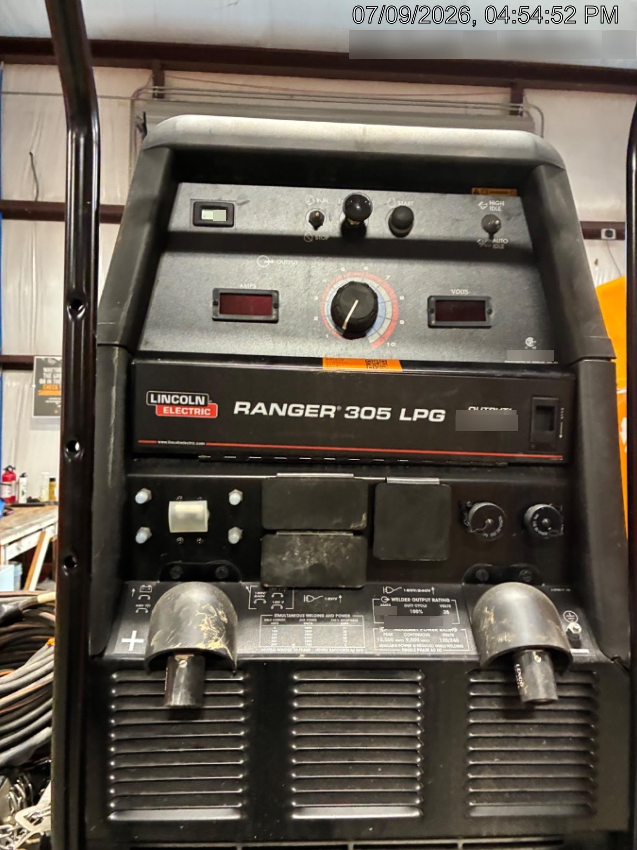 2026 LINCOLN ELECTRIC Ranger 305 LPG