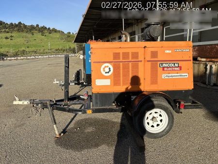 2021 Lincoln Electric Vantage 549X Ready Pak 3, ORANGE (includes trailer, cable rack, fender light kit)