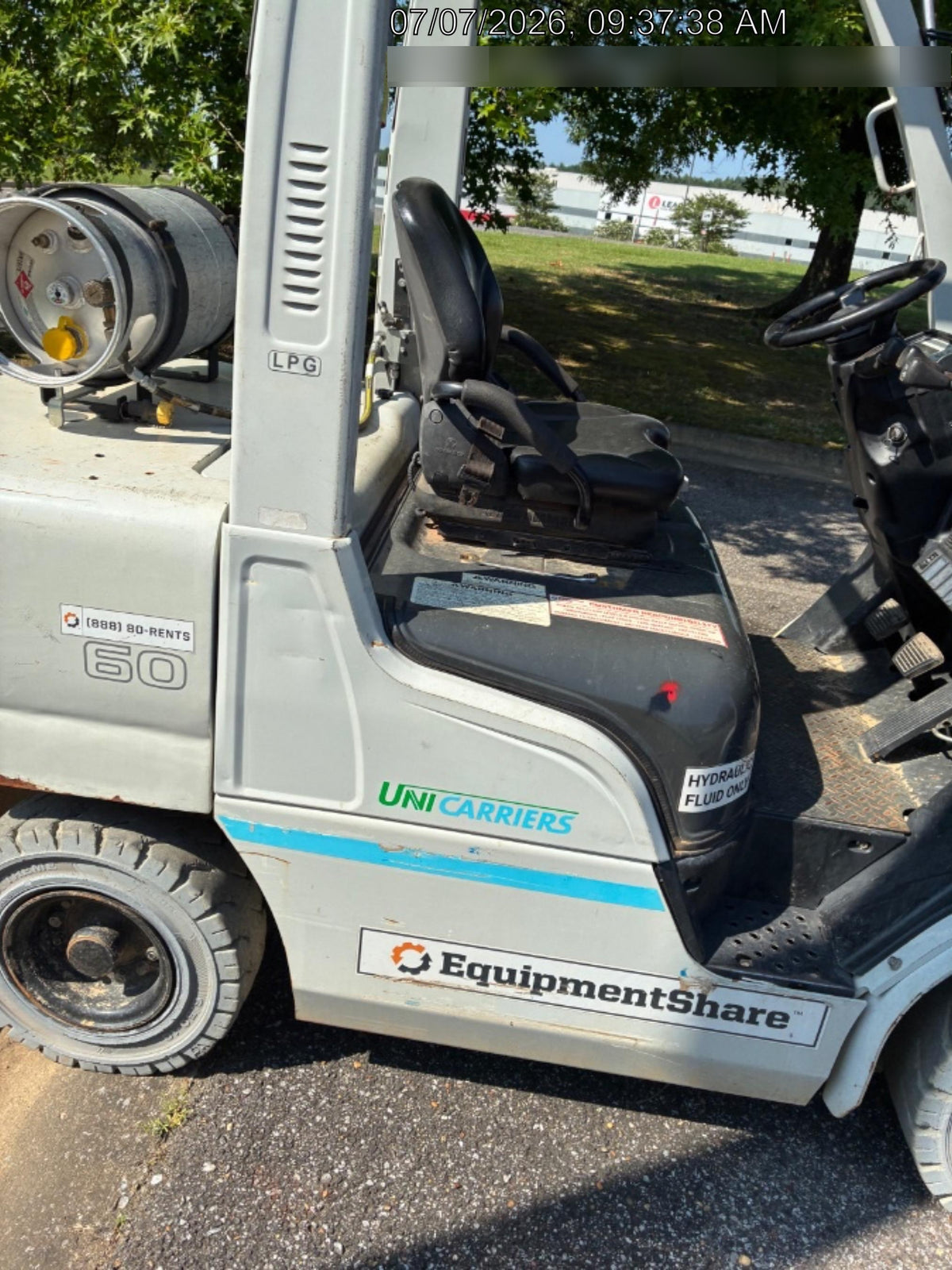 2022 UNICARRIER PF60DF QUAD