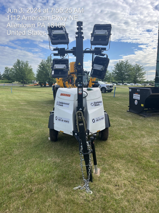 2023 Generac MLT2 Diesel, Flex Switch 120V Input, Powerzone Controller, 
(4) 320W LED Lights, 4kW Generator, 39.9 Gal Fuel Tank, 2" Ball, T3