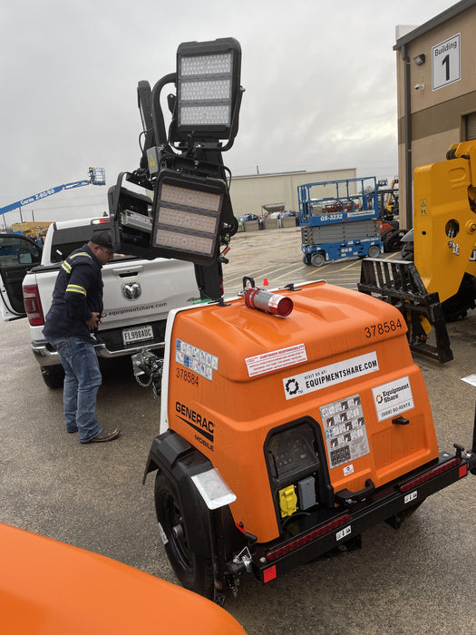 2023 Generac MLT2 Diesel, Flex Switch 120V Input, Powerzone Controller, 
(4) 320W LED Lights, 4kW Generator, 39.9 Gal Fuel Tank, 2" Ball, T3