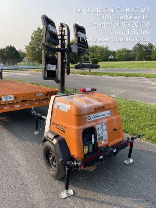 2023 Generac MLT2 Diesel, Flex Switch 120V Input, Powerzone Controller, (4) 320W LED Lights, 4kW Generator, 39.9 Gal Fuel Tank, 2" Ball, T3