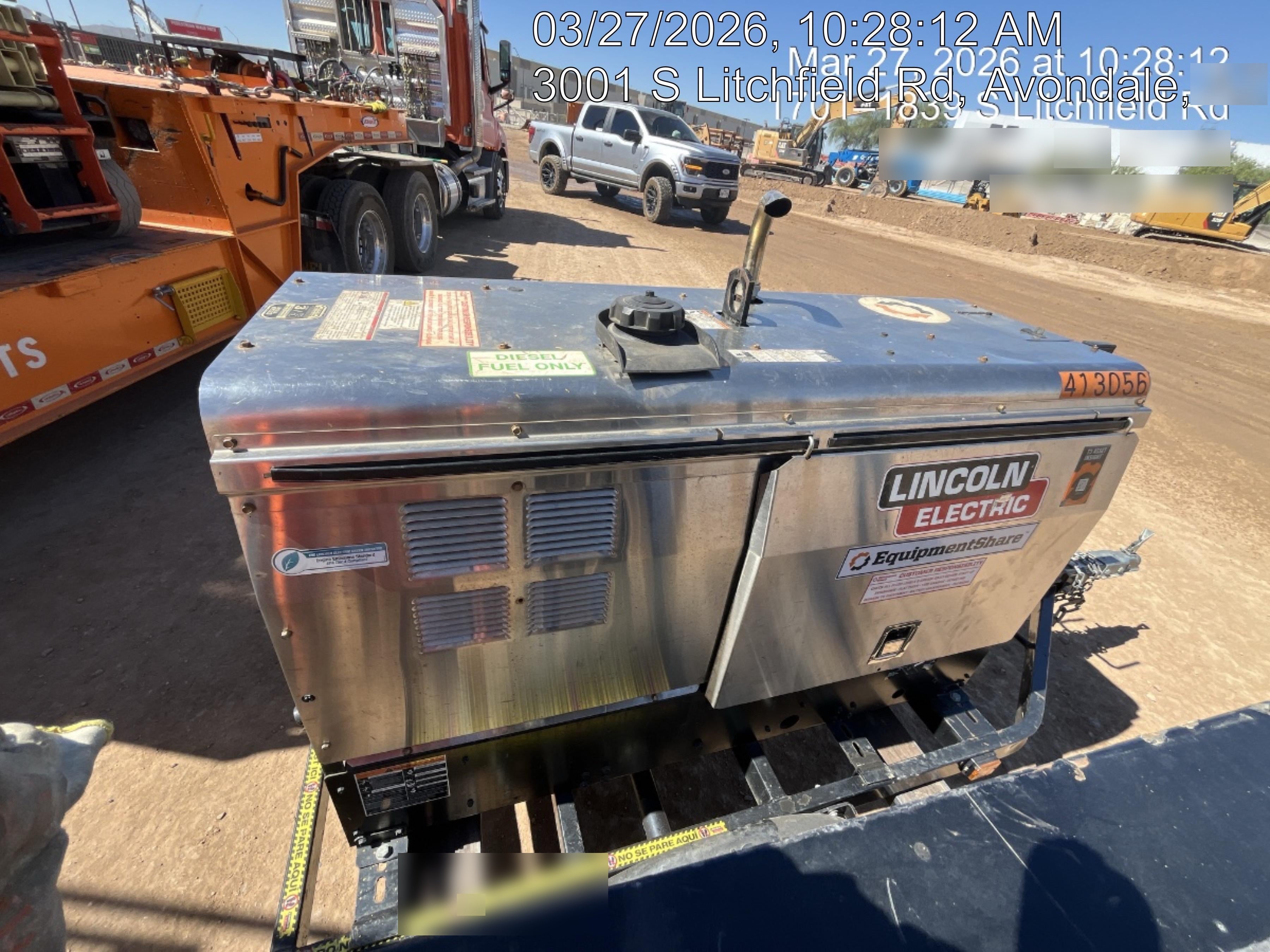 2024 Lincoln Electric LE400 Kubota V1505, Trlr, Cable Rack, Light Kit, ES Decals, T3