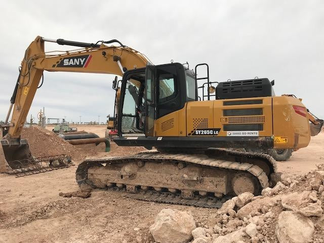 Sany SY265C SY265 Tier 4 - Cab, Hydraulic QC,  Buckets: 48" , Hydraulic Hammer 5,000lb impact class
