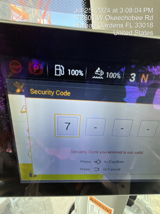 2018 Case 721G CLOSED CAB, 1 FUNCTION, JRB 416 STYLE HYD COUPLER