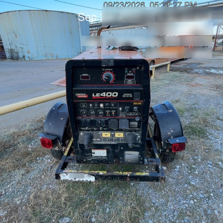 2022 Lincoln Electric LE400 Kubota V1505, Trlr, Cable Rack, Light Kit, ES Decals, T3