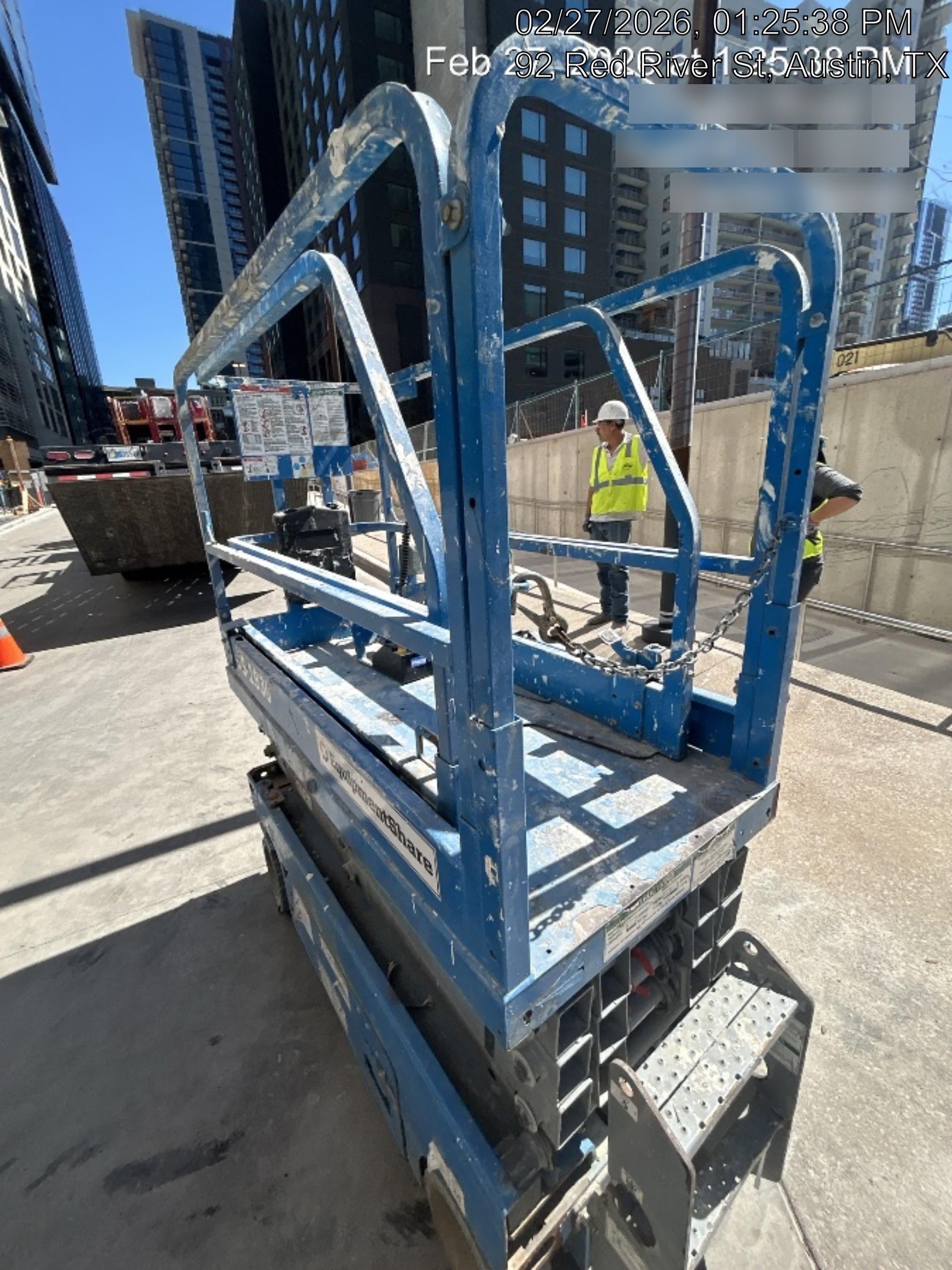 2019 Genie GS-1930 Fixed Rails with Chain Entry