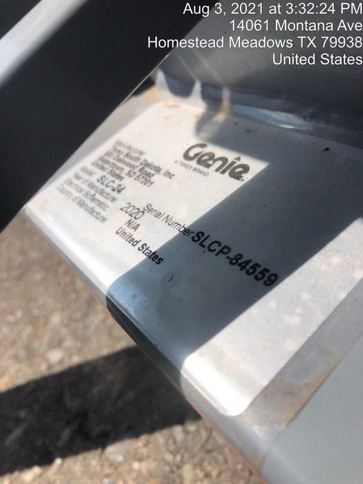 2020 GENIE SLC-24