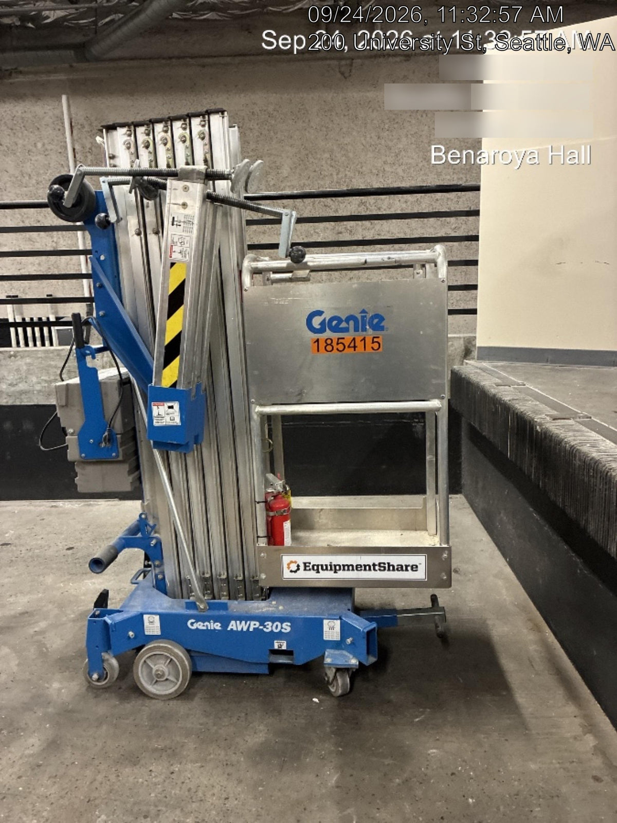 2021 GENIE AWP-30S DC