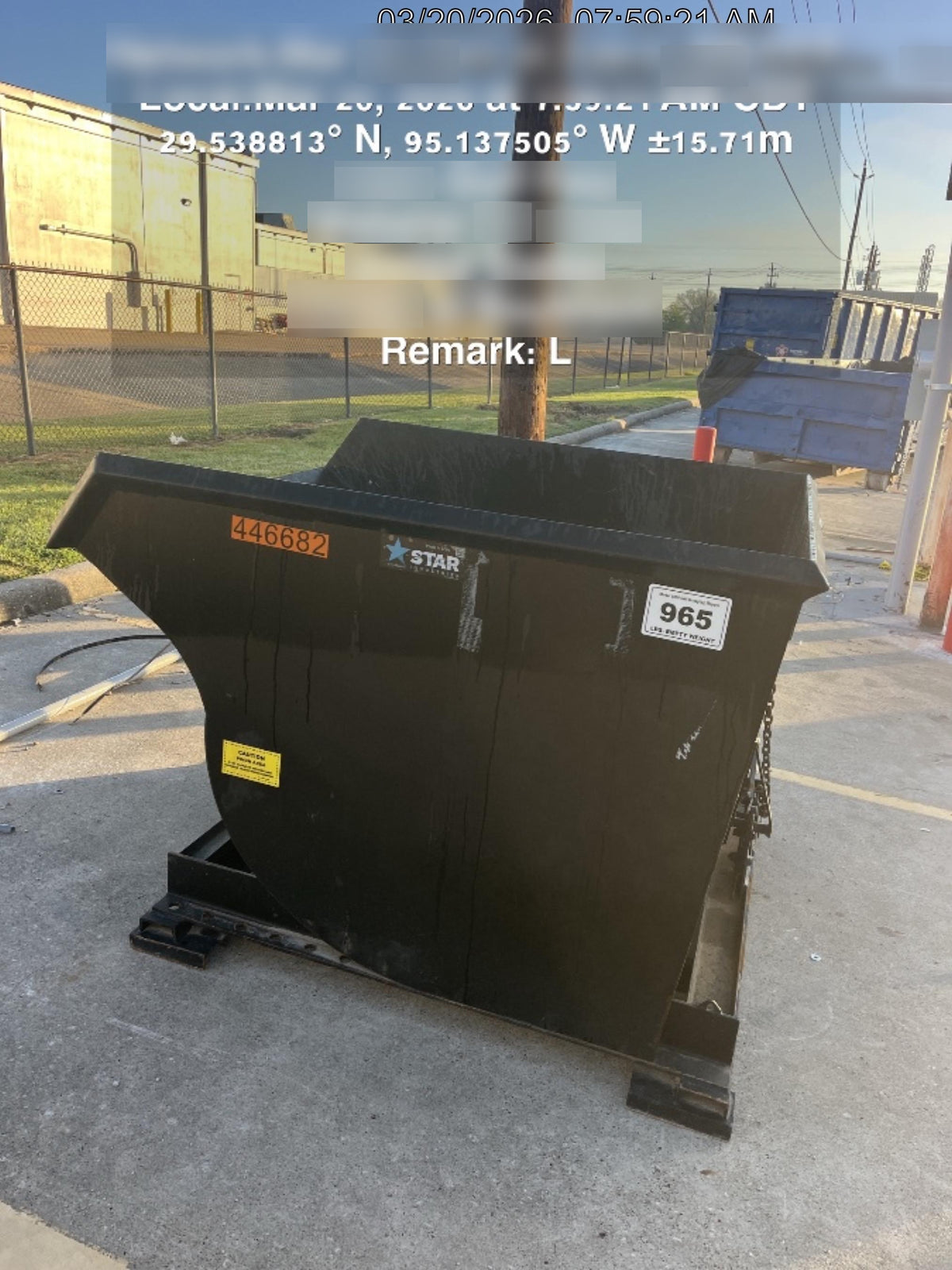 2024 STAR INDUSTRIES M-1820 - Self-Dump Hopper