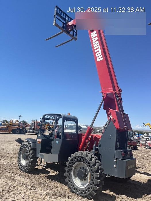 2019 Manitou MTA10055 MTA10055 - 120 HP T4, Canopy, Worklights/Strobe, Beacon, 66" Carriage, 60" Forks, Solid Tires, Lift Hook, Aux Hydraulics