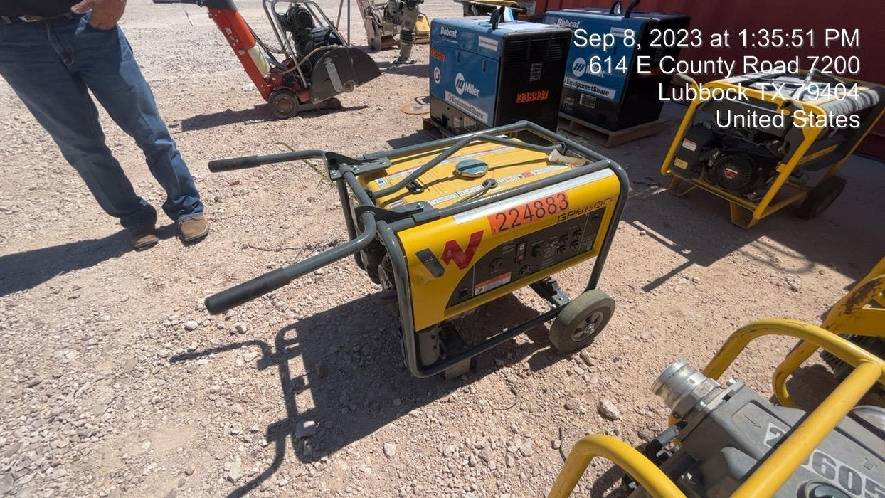 2022 WACKER NEUSON GP6600A