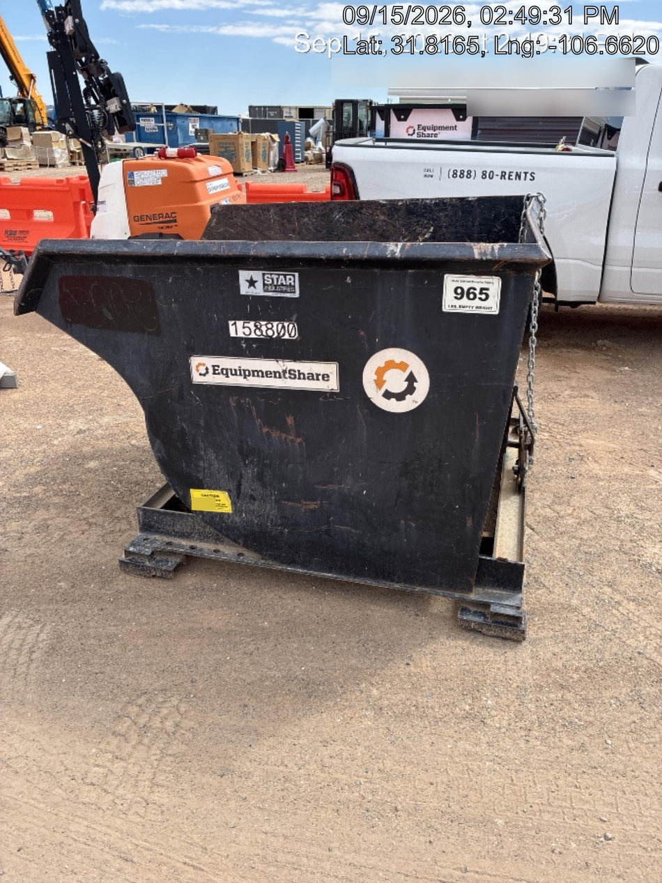 2021 STAR INDUSTRIES M-1820 - Self-Dump Hopper