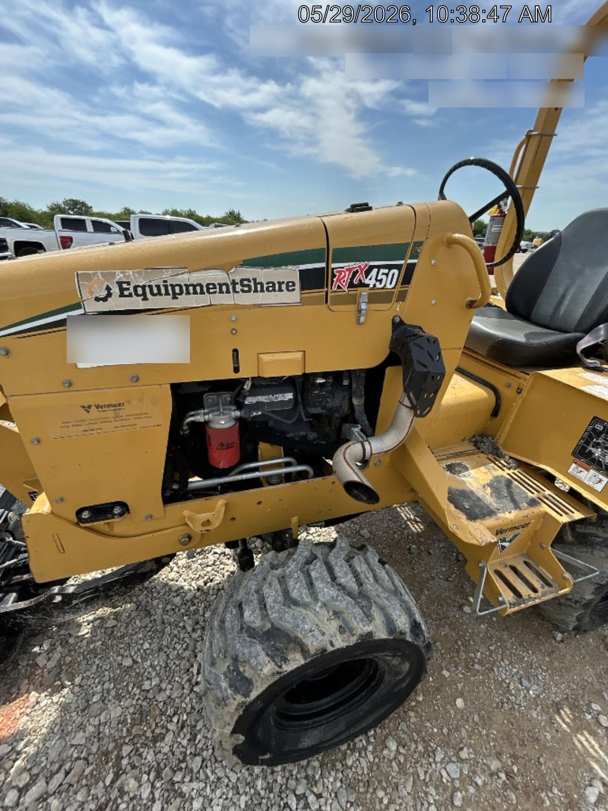 2019 VERMEER RTX450