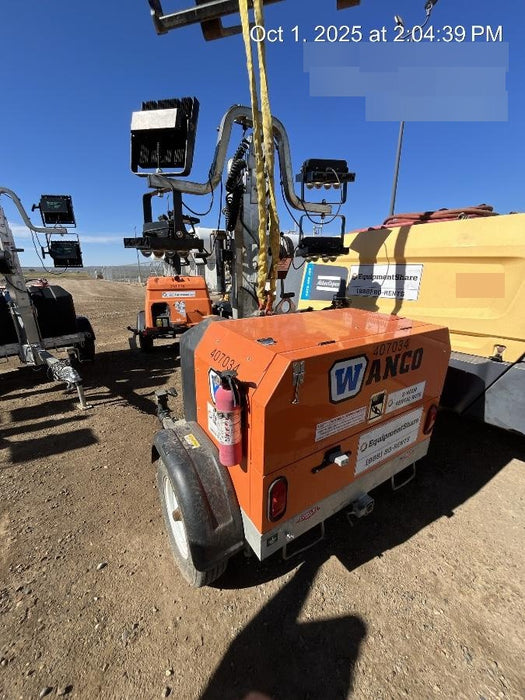 2024 Wanco WLTT-4MM4K Diesel, Deep Sea Controller, Shore Power Plug, Auto Start, (4) 350W LED Floodlights, 4kW Generator, 60 Gal Fuel Tank, 2" Ball, T3