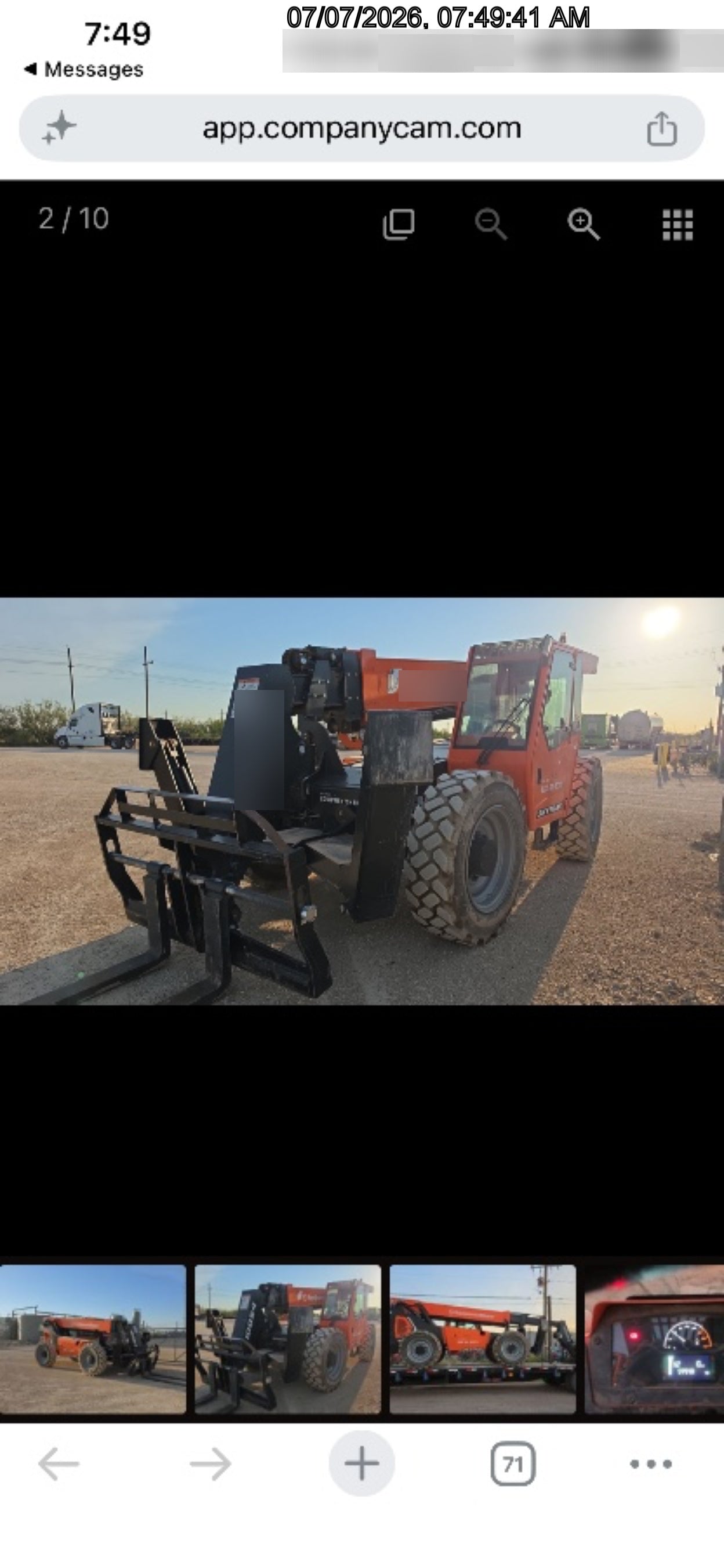 2025 SKYTRAK 10054