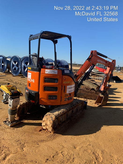 2022 HITACHI ZX26U-5N