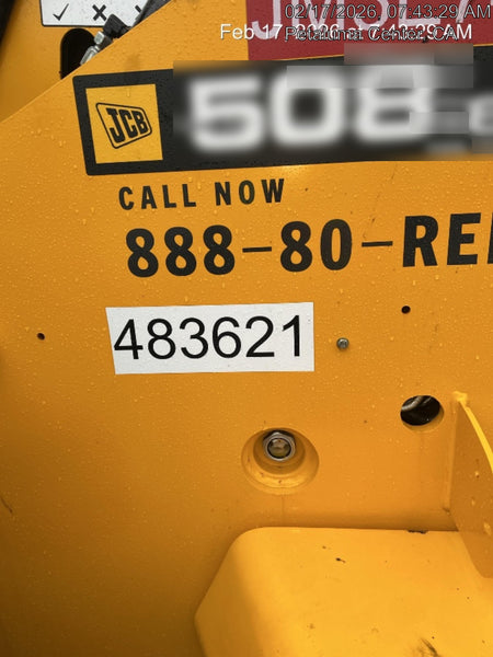 2025 JCB 508-66TC