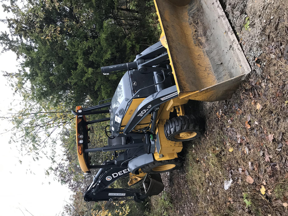 2020 John Deere 310LEP Canopy, 4WD, Standard Stick, Pilot Controls, 2 Way Hydraulics, TAG Manual QC