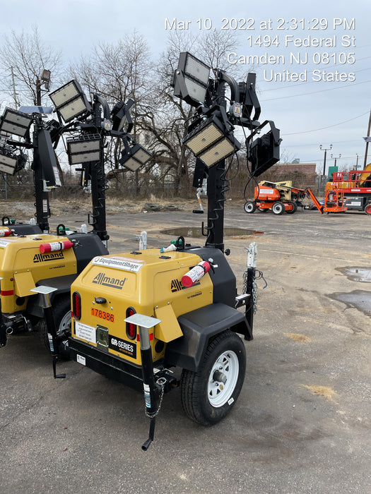 Allmand NLV3GR 3kW Light Plant - LED