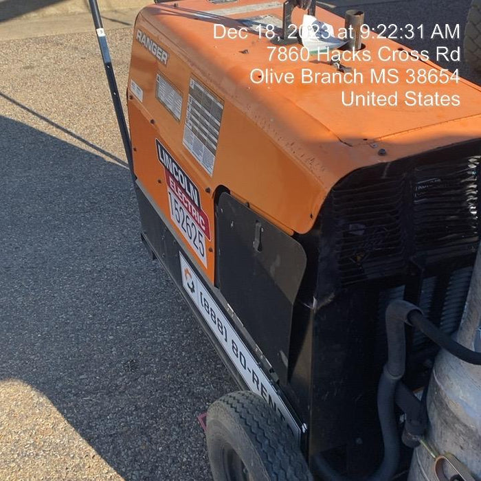 2021 Lincoln Electric Ranger 305 LPG LPG One-Pak (includes undercarriage, tank holder & tank strap) ORANGE