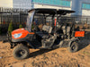 2021 Kubota RTV-X1140W-H Plastic Canopy, Windshield Acrylic Clear, LED Strobe Light, Wire Harness Kit, Back up Alarm