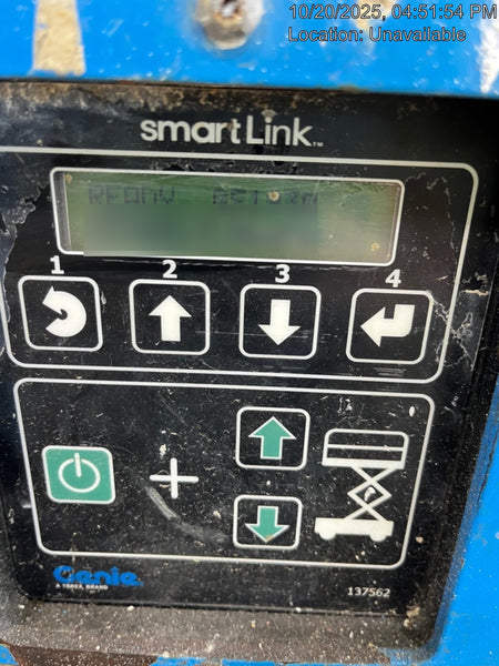 2018 Genie GS-1930 Genie GS-1930 Scissor Lift w/Standard Options