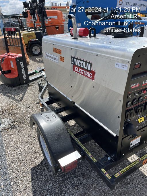 2024 Lincoln Electric LE400 Kubota V1505, Trlr, Cable Rack, Light Kit, ES Decals, T3