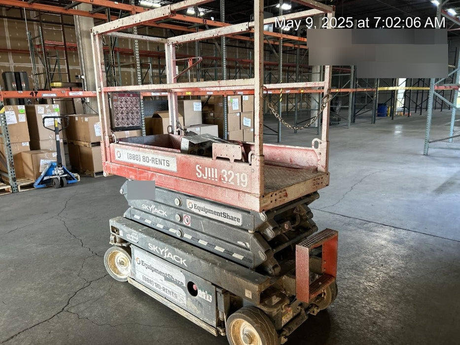 2019 Skyjack SJIII-3219 Standard Options, Trojan Batteries