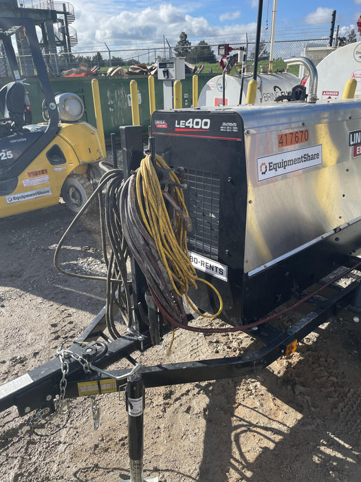 2024 Lincoln Electric LE400 Kubota V1505, Trlr, Cable Rack, Light Kit, ES Decals, T3