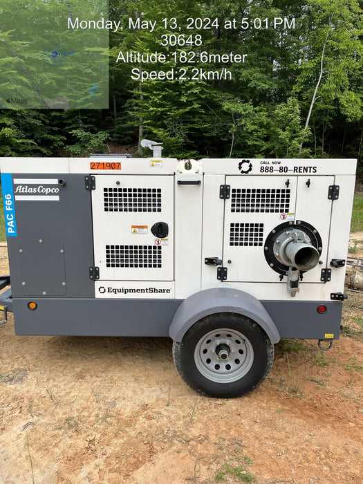 2022 ATLAS COPCO PAC F66 KD-S