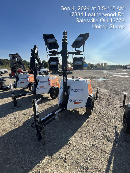 2023 Generac MLT2 Diesel, Flex Switch 120V Input, Powerzone Controller, (4) 320W LED Lights, 4kW Generator, 39.9 Gal Fuel Tank, 2" Ball, T3