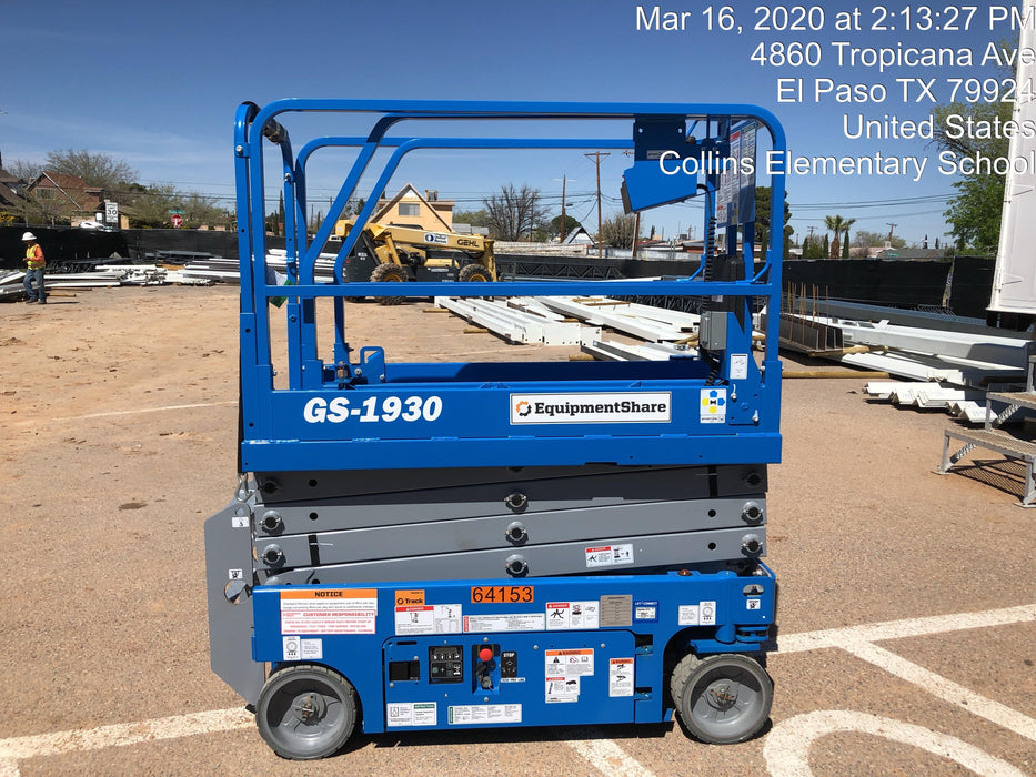 2020 Genie GS-1930 Standard Machine