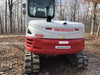 2019 Takeuchi TB290 Cab/Heat/AC Rubber tracks, Dozer blade, Travel alarm, Auxiliary hydraulics w/Manual QC, Hydraulic thumb, 18", 24", and 36" Buckets