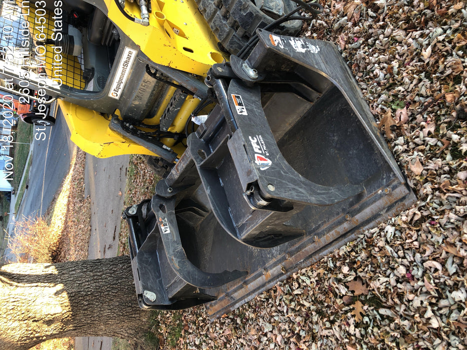 2019 PALADIN 76" Scrap Grapple Bucket - Paladin