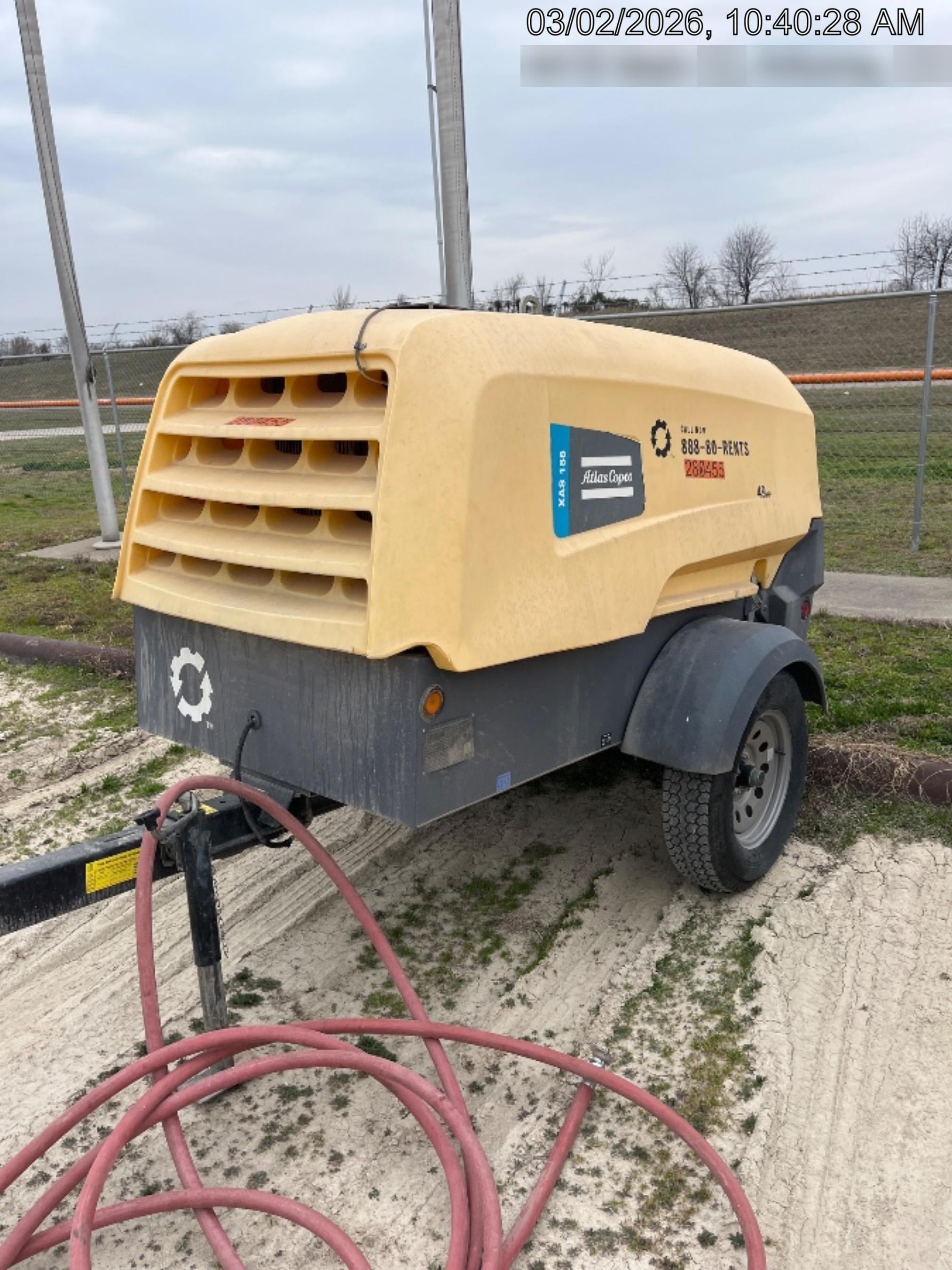 2022 ATLAS COPCO XAS188 CWK