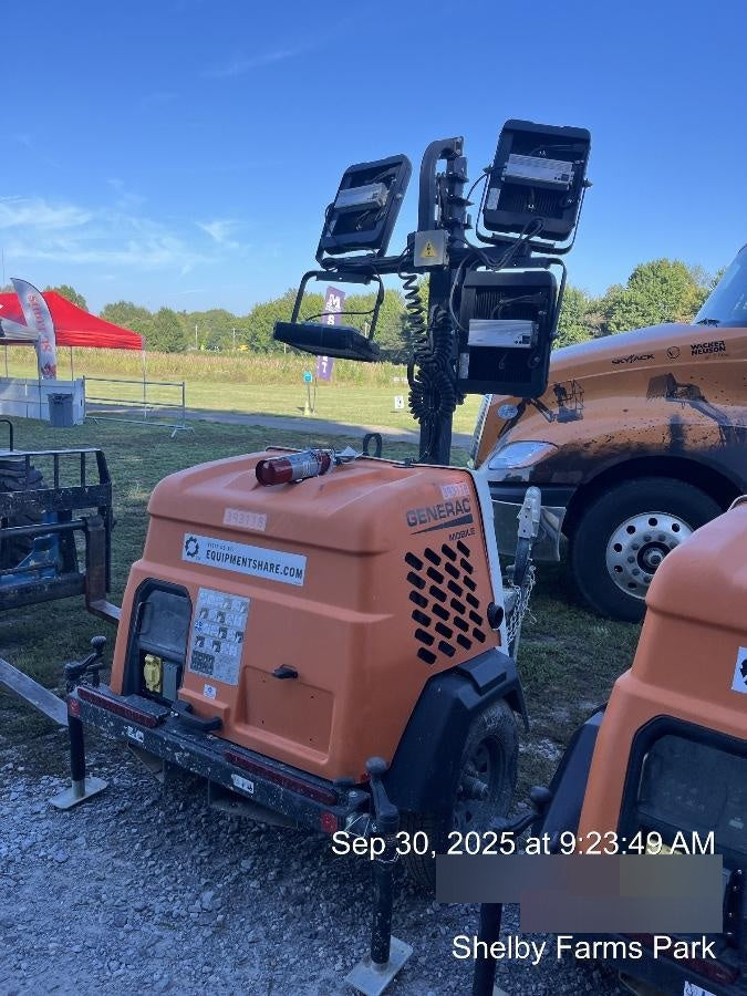 2024 Generac MLT2 Diesel, Flex Switch 120V Input, Powerzone Controller, 
(4) 320W LED Lights, 4kW Generator, 39.9 Gal Fuel Tank, 2" Ball, T3