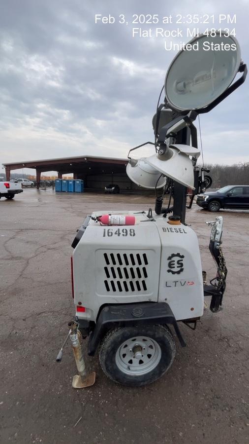 2018 Wacker Neuson LTV6L-MH Wacker Neuson LTV6L Mobile Light Tower w/Fuel Level Sensor Installed