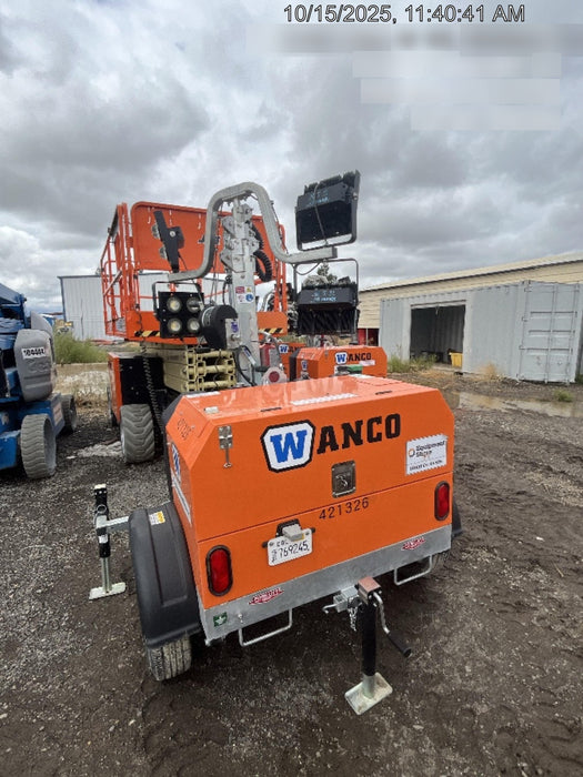 2024 Wanco WLTT-4MM4K Diesel, Deep Sea Controller, Shore Power Plug, Auto Start, (4) 350W LED Floodlights, 4kW Generator, 60 Gal Fuel Tank, 2" Ball, T3