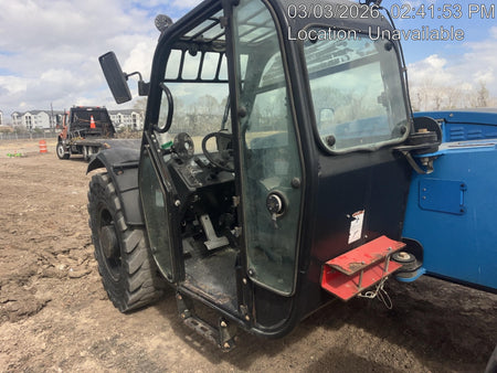 2018 Genie GTH-844 Genie GTH-844 w/Enclosed Cab w/HVAC, Work Lights, Solid Tires, Beacon, 60" Carriage and Forks