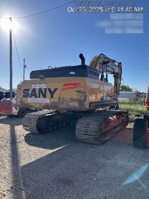 Sany SY265C Sany SY265 Tier 4 - Cab, Hydraulic  QC, 24" HD Bucket - Tooth, 36" HD Bucket - Tooth, 48" HD Bucket - Tooth, Hydraulic Thumb
