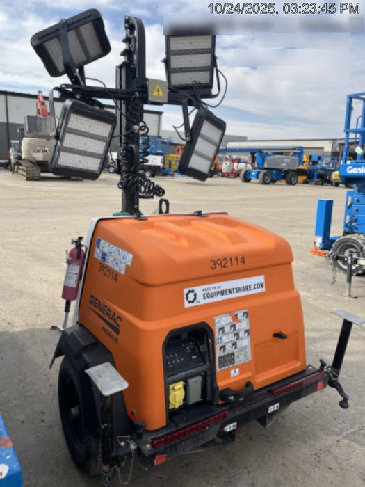 2024 Generac MLT2 Diesel, Flex Switch 120V Input, Powerzone Controller, 
(4) 320W LED Lights, 4kW Generator, 39.9 Gal Fuel Tank, 2" Ball, T3