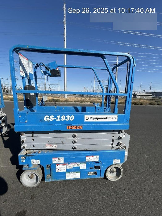 2020 Genie GS-1930 Standard Machine, 800W Inverter