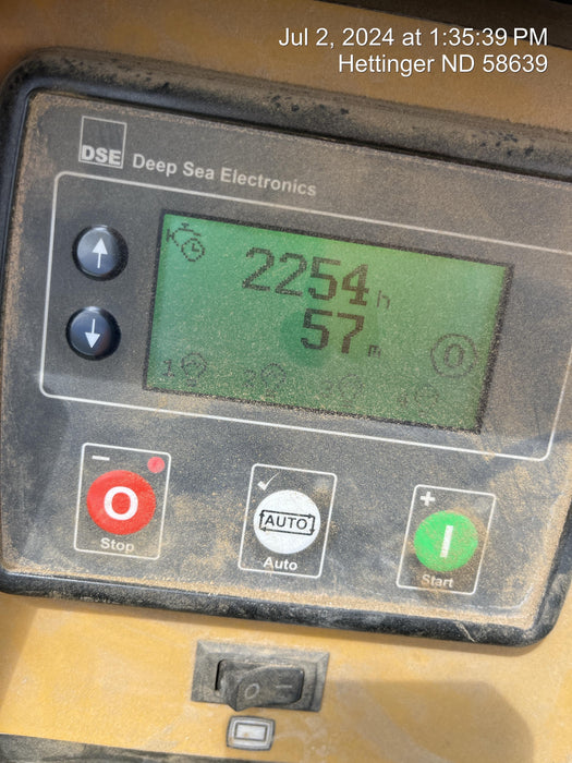 2022 Allmand NLV3GR (4) LED Light Fixture 350W, 23' Vertical Mast, 3kW Prime, Towable, Deep Sea L401, Leveling Jacks, Yanmar T4F 5.8hp